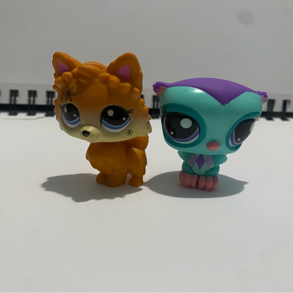 Littlest Pet Shop Fox and Owl